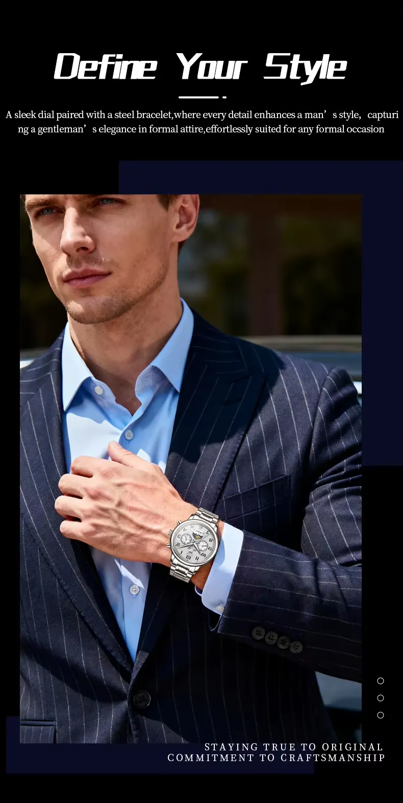 Olevs Men's Watch 7126