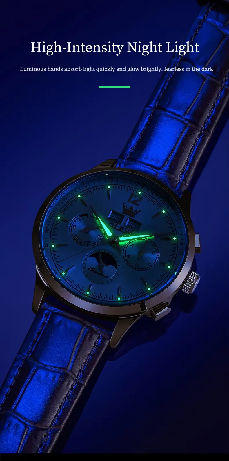 Olevs Men's Watch 7128