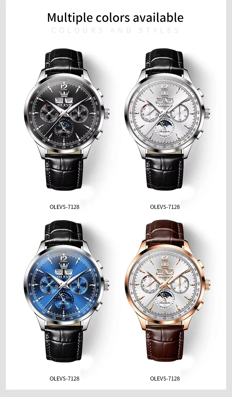 Olevs Men's Watch 7128