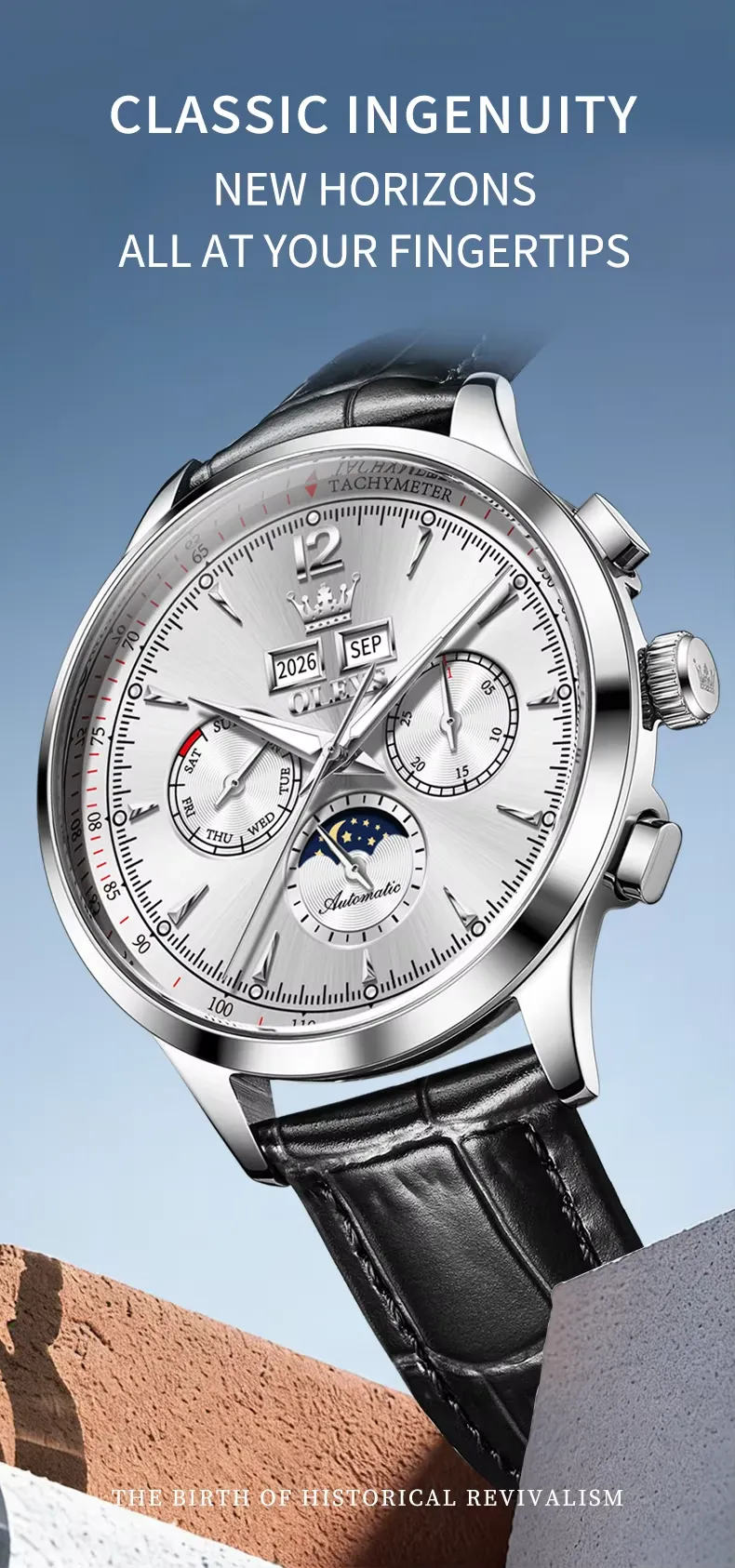 Olevs Men's Watch 7128