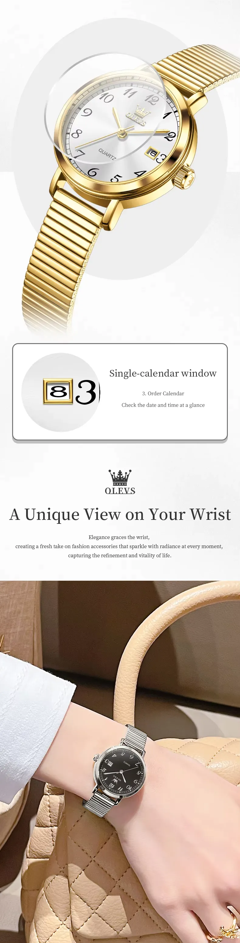 Olevs Women's Watch 7130