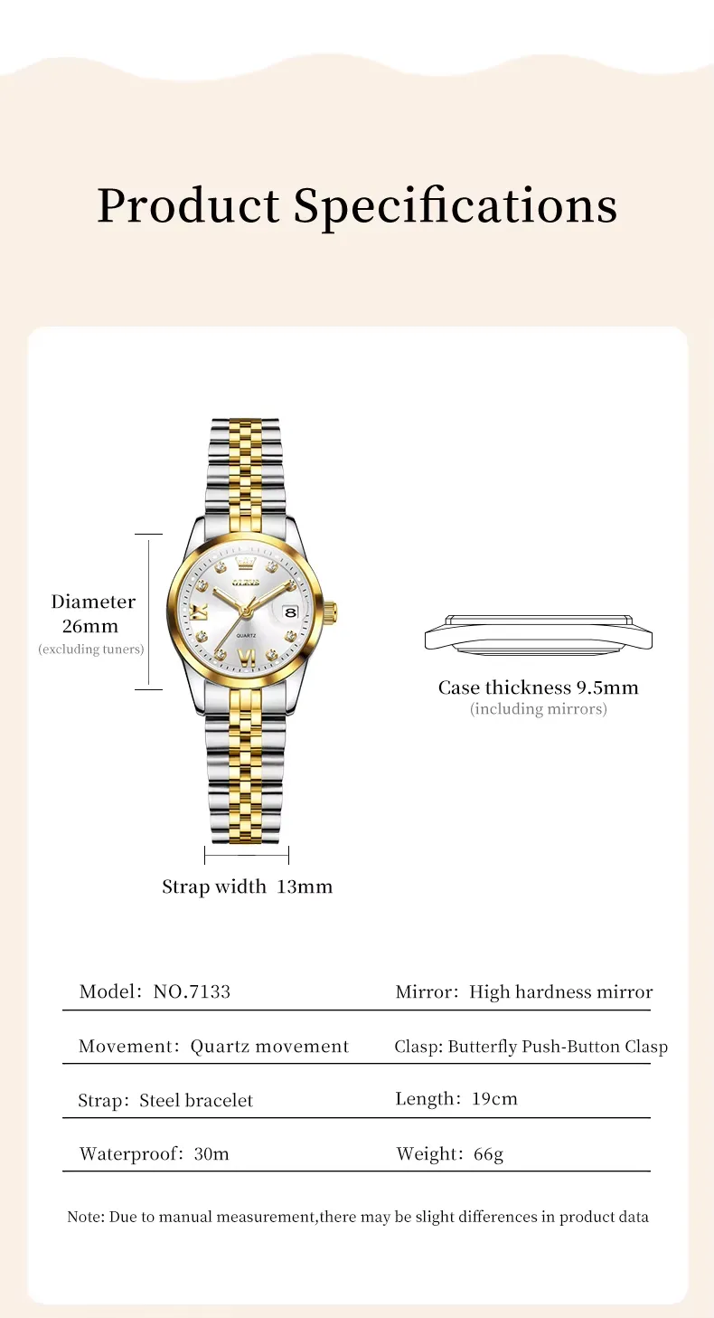 Olevs Women's Watch 7133