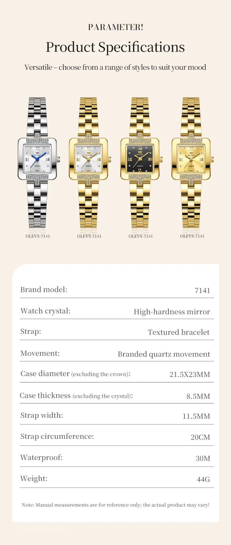 Olevs Women's Watch 7141