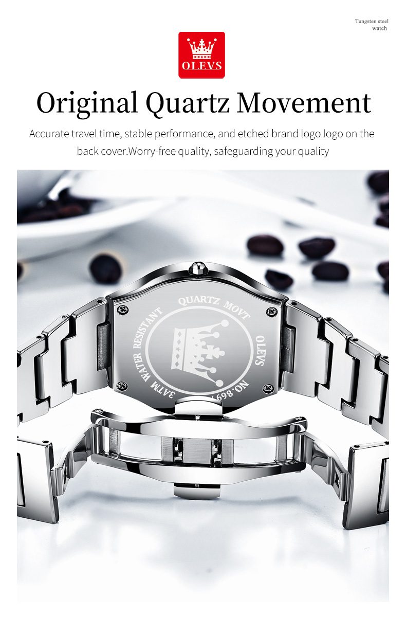 Olevs Couple Watch 8697