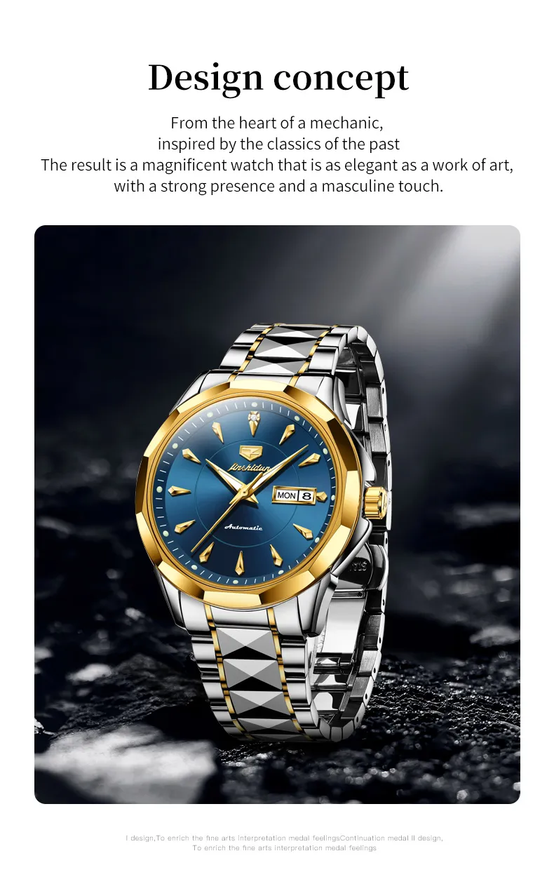 JSDUN Men's Watch 8936