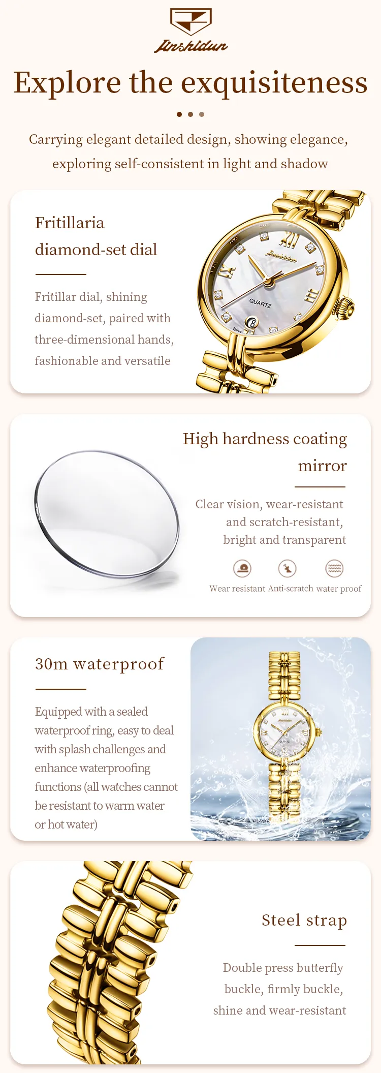 JSDUN Women's Watch 8987