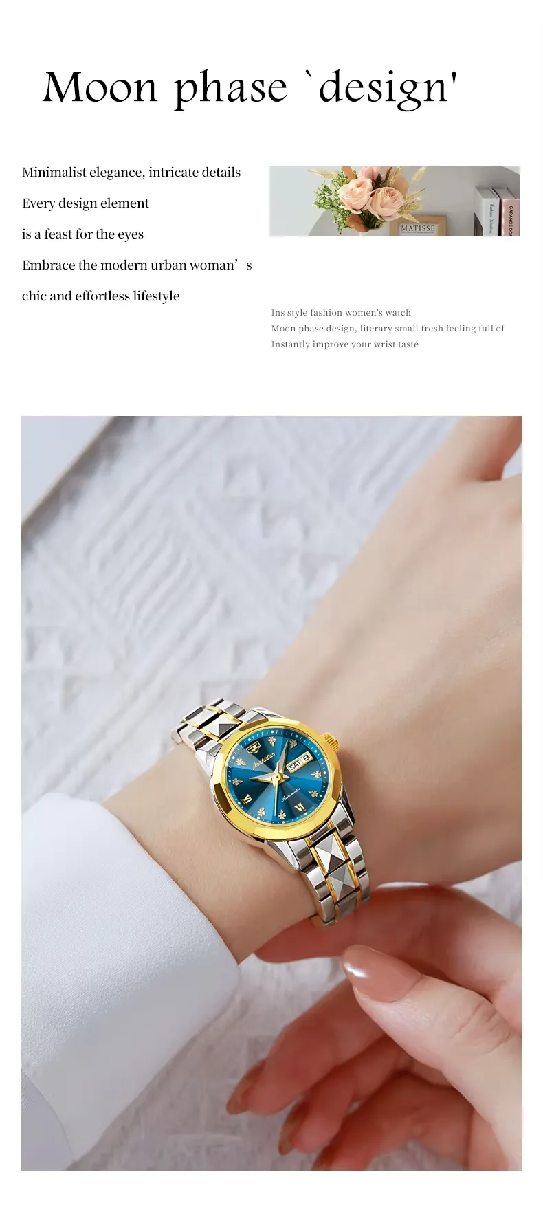 JSDUN Women's Watch 8995W