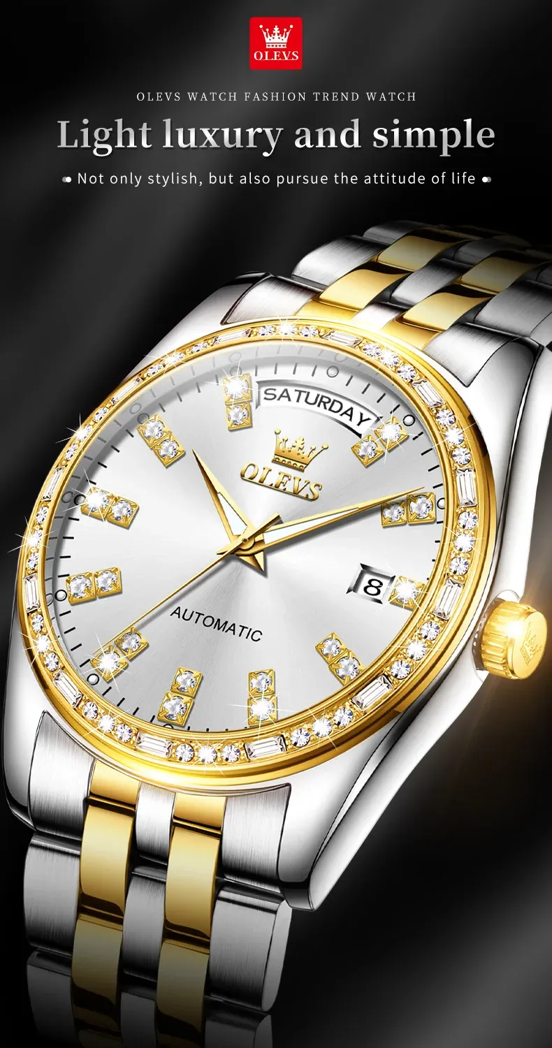 Olevs Men's Watch 9802