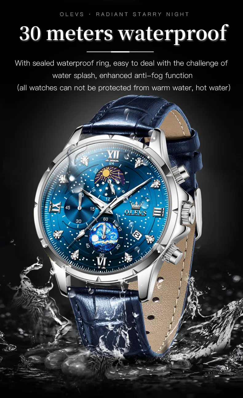 Olevs Men's Watch 9807