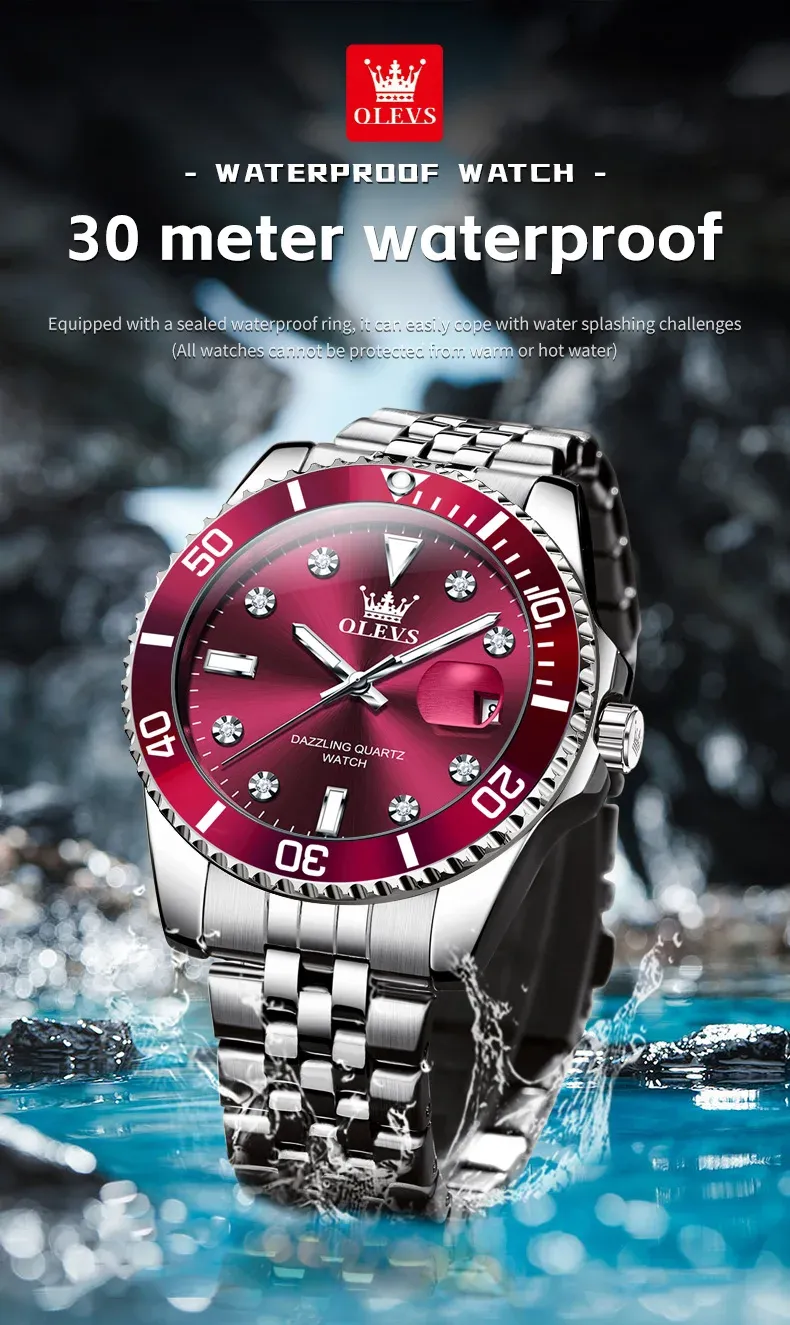 Olevs Men's Watch 9809