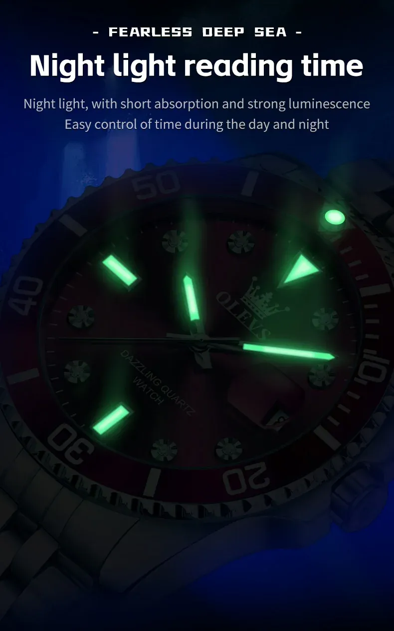 Olevs Men's Watch 9809