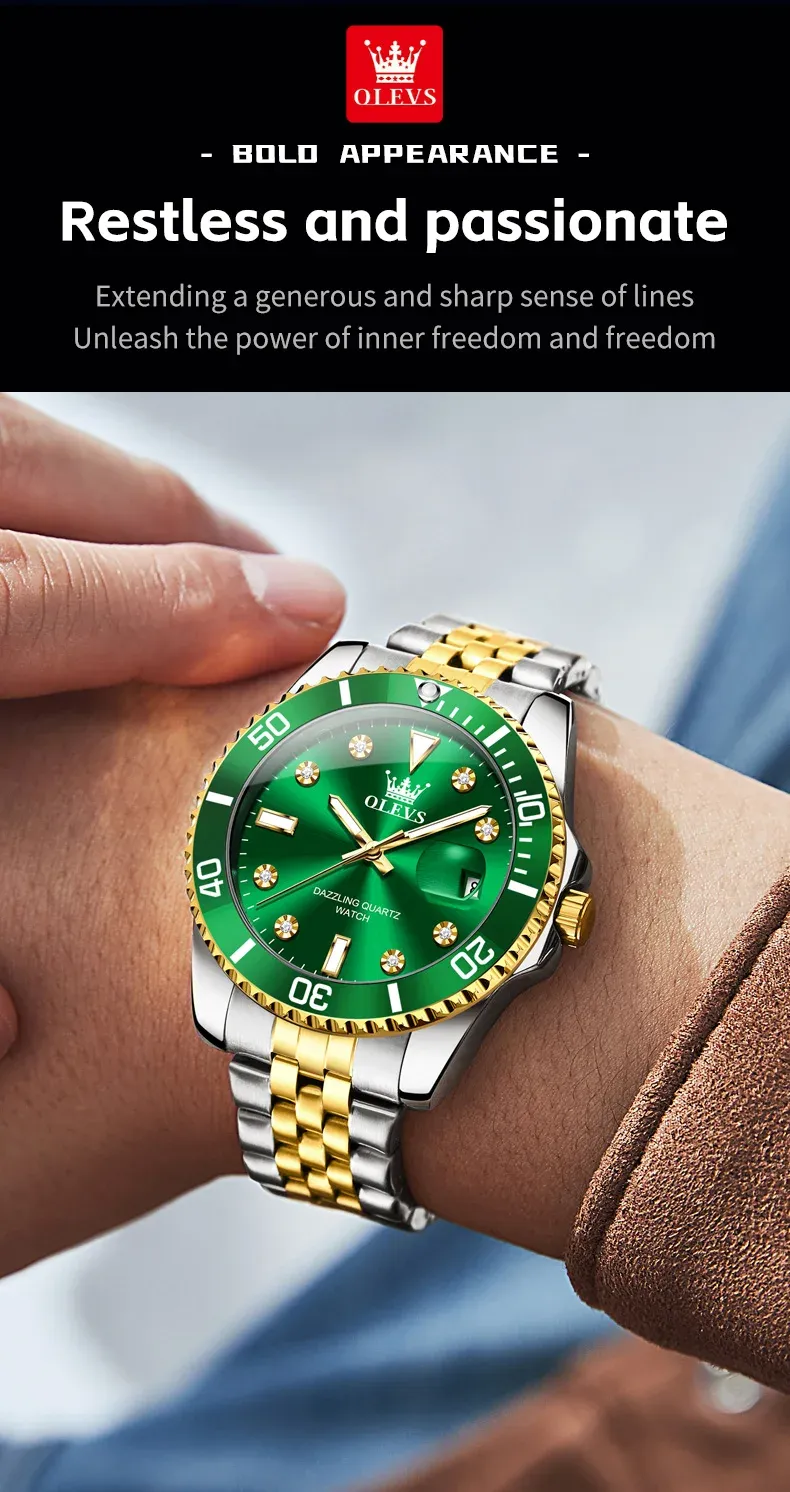 Olevs Men's Watch 9809