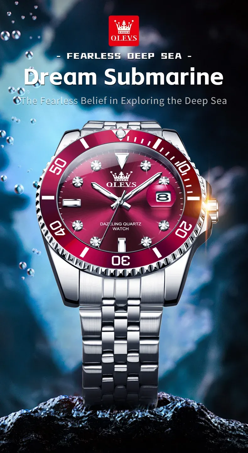 Olevs Men's Watch 9809