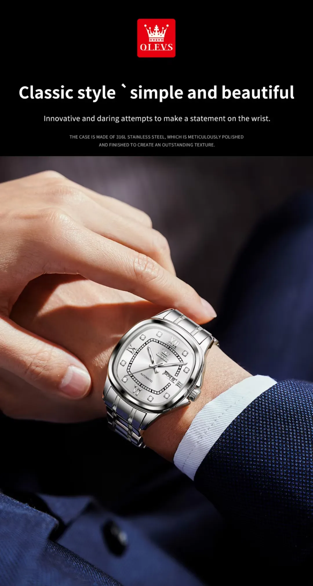 OLEVS Men's Watch 9810