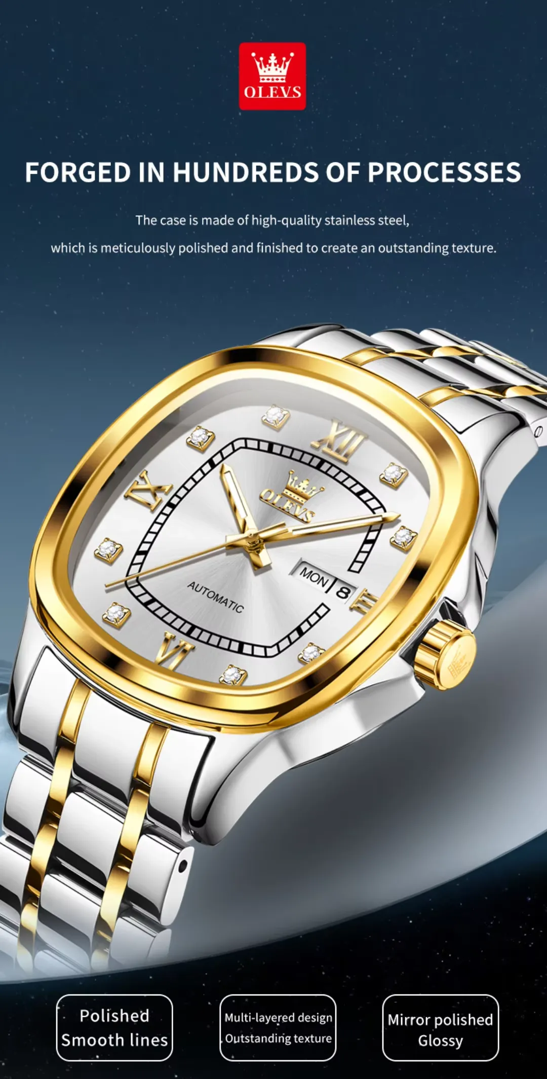 OLEVS Men's Watch 9810