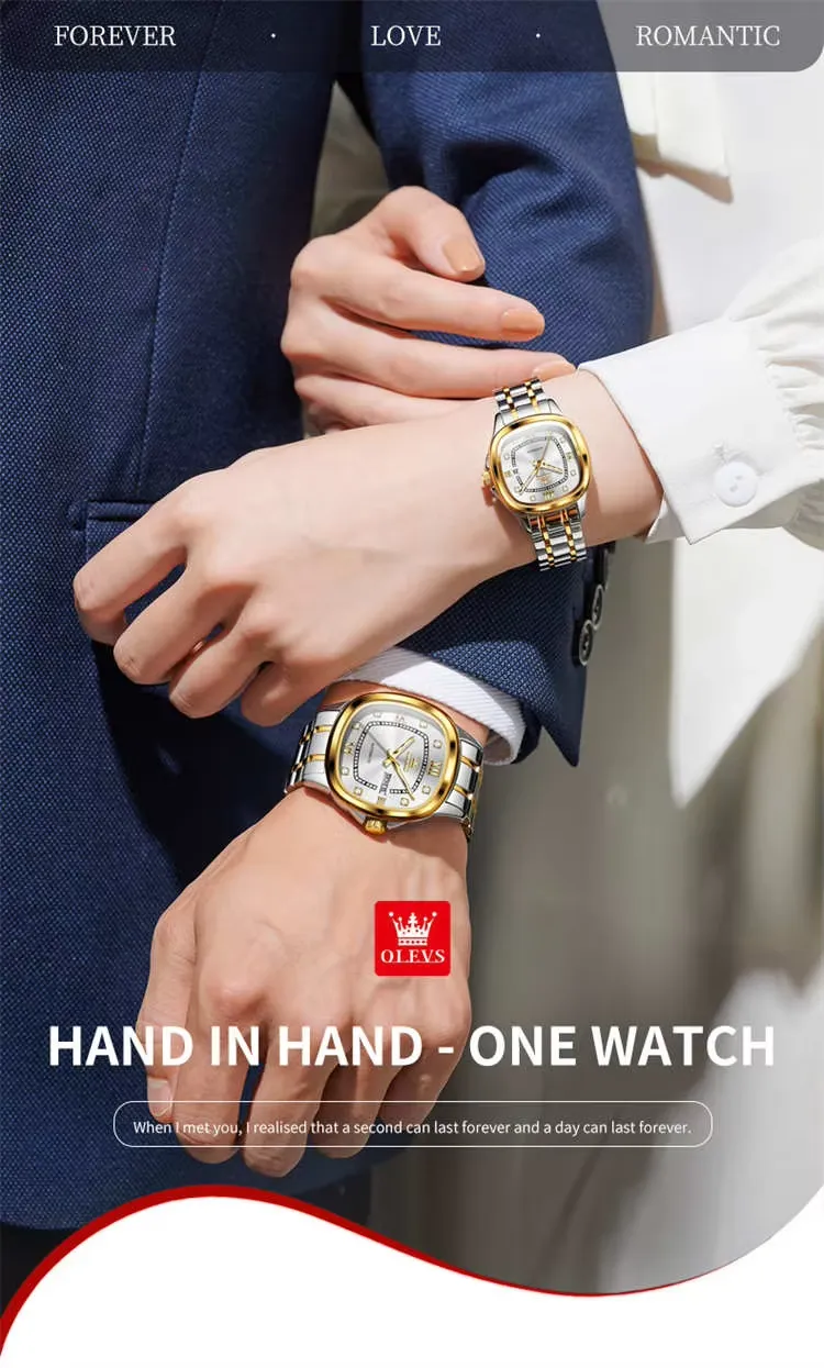 OLEVS Couple Watch 9810