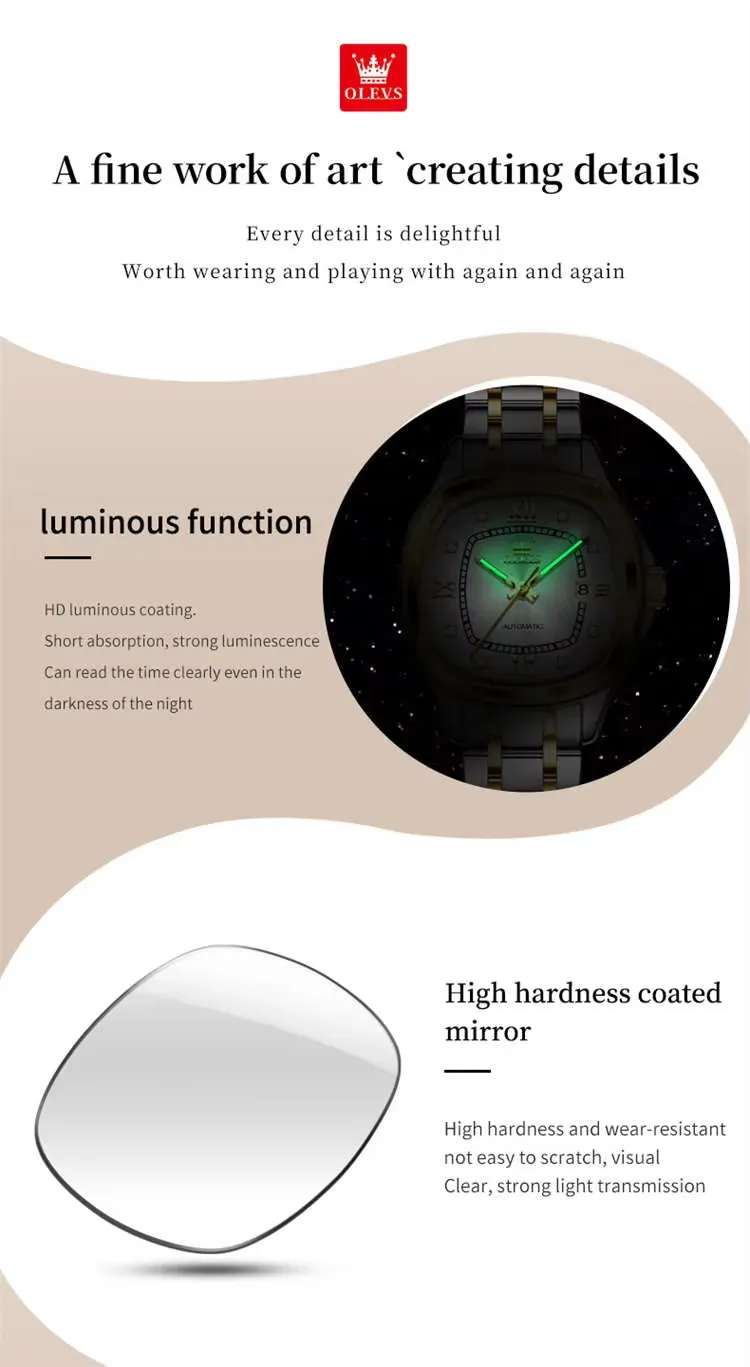 OLEVS Couple Watch 9810