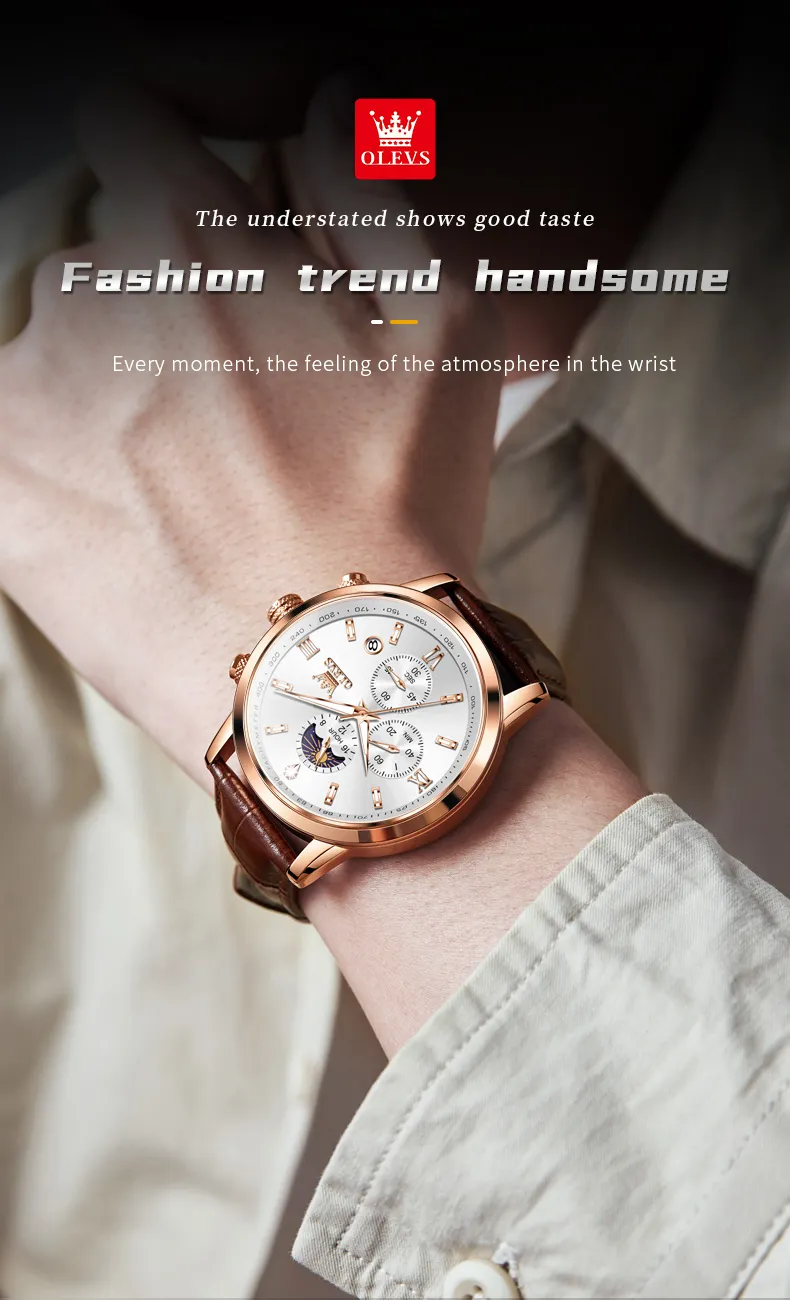 Olevs Men's Watch 9812