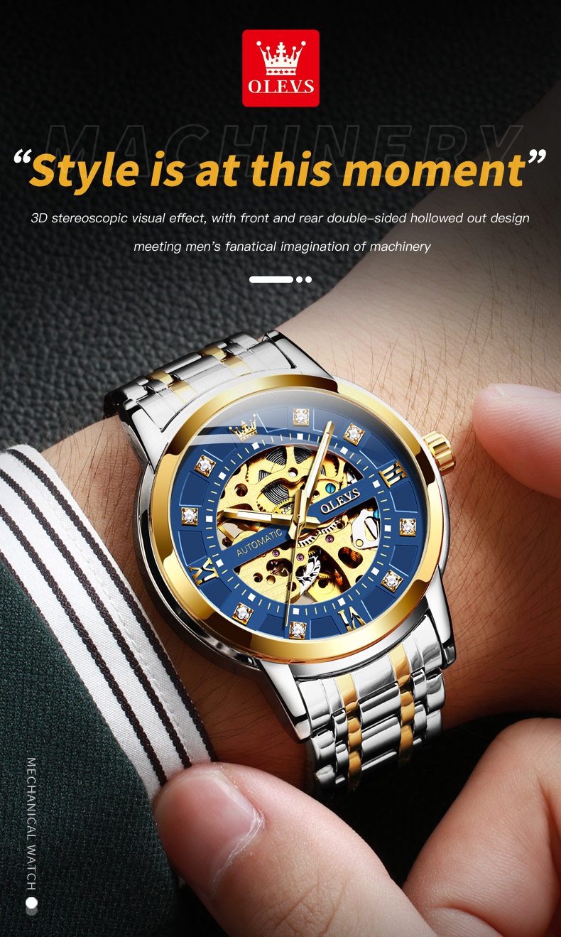 Olevs Men's Watch 9901