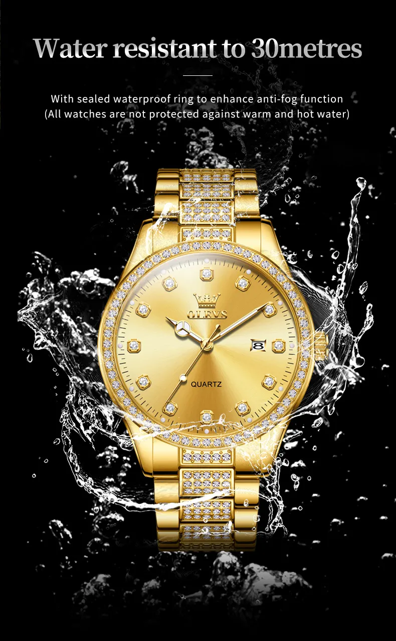 Olevs Men's Watch 9905