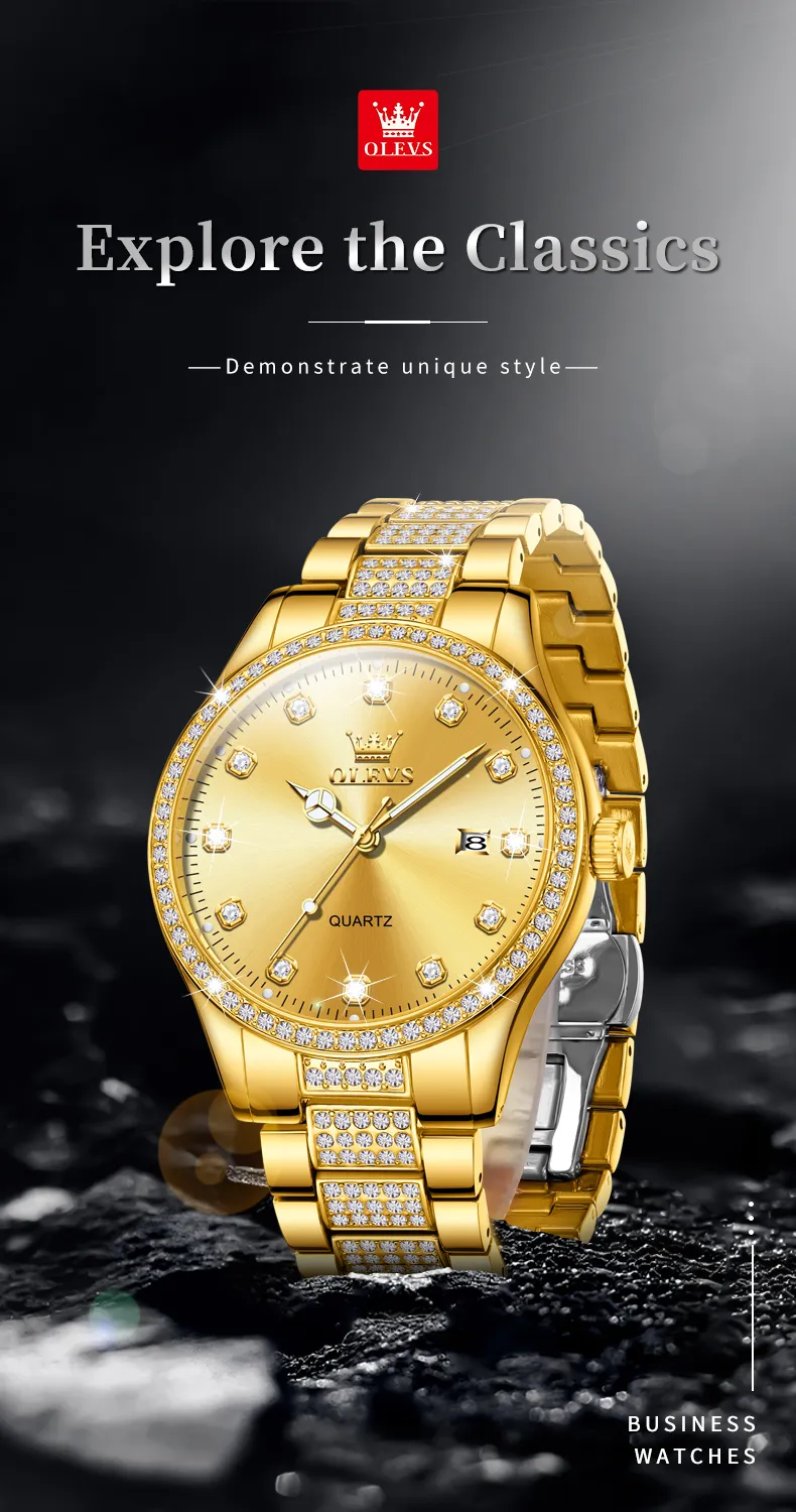 Olevs Men's Watch 9905