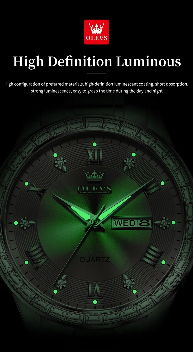 Olevs Men's Watch 9906