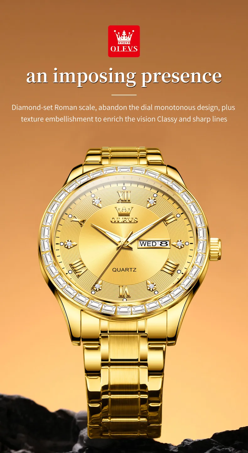 Olevs Men's Watch 9906