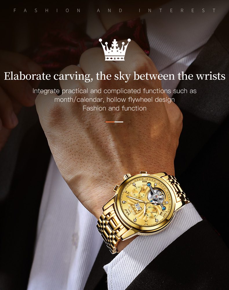 Olevs Men's Watch 9910