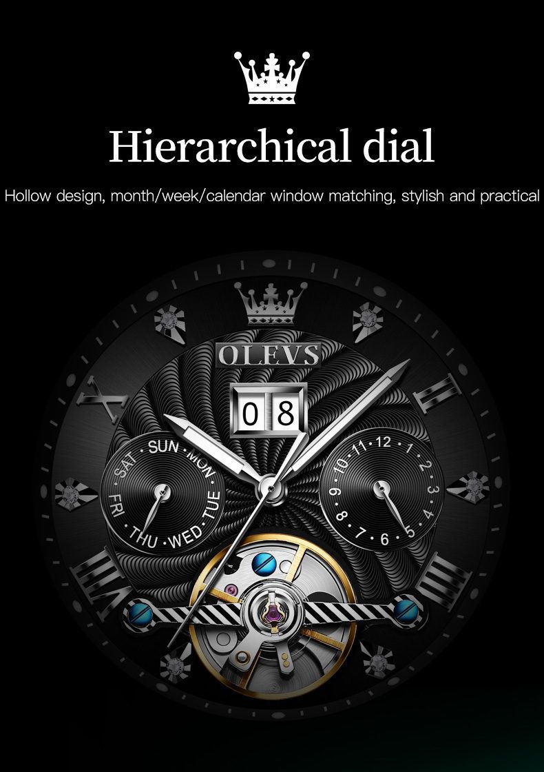 Olevs Men's Watch 9910