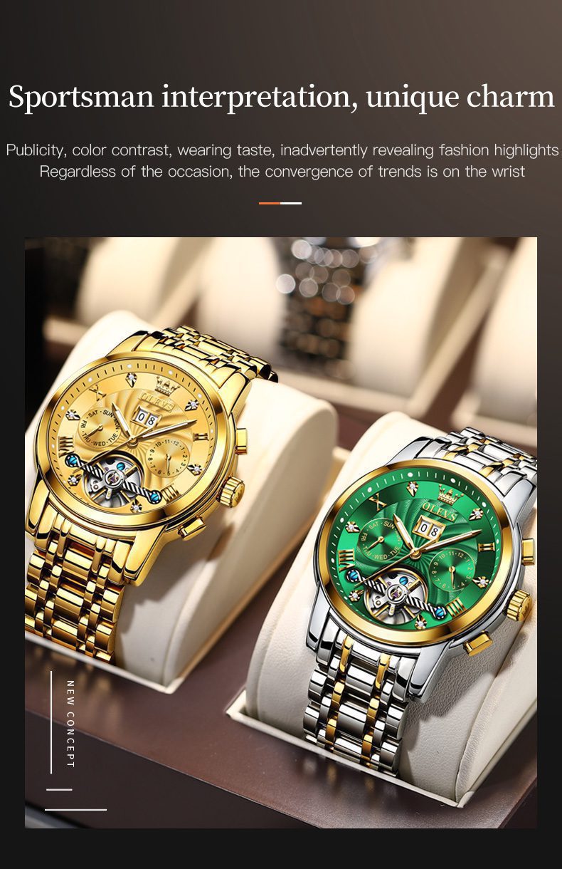 Olevs Men's Watch 9910