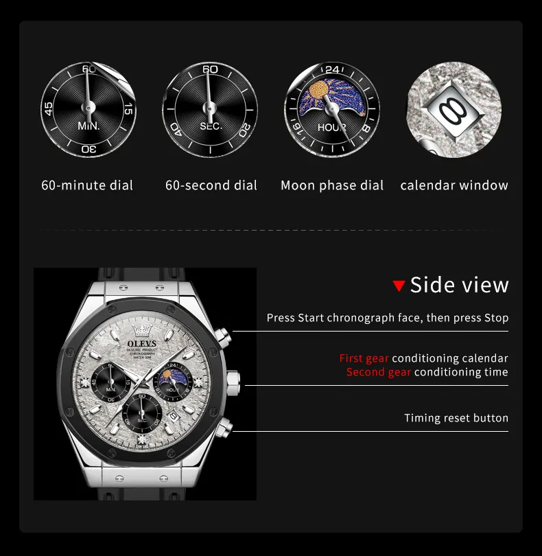 Olevs Men's Watch 9911