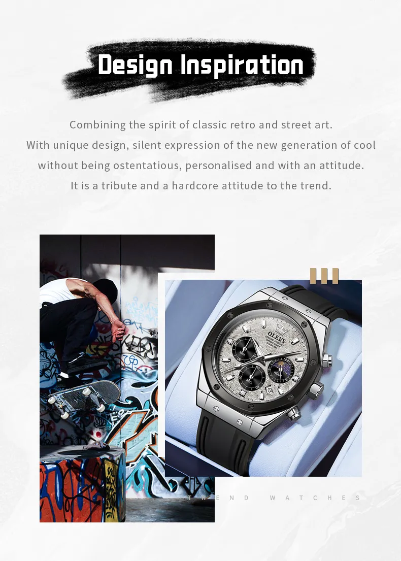 Olevs Men's Watch 9911