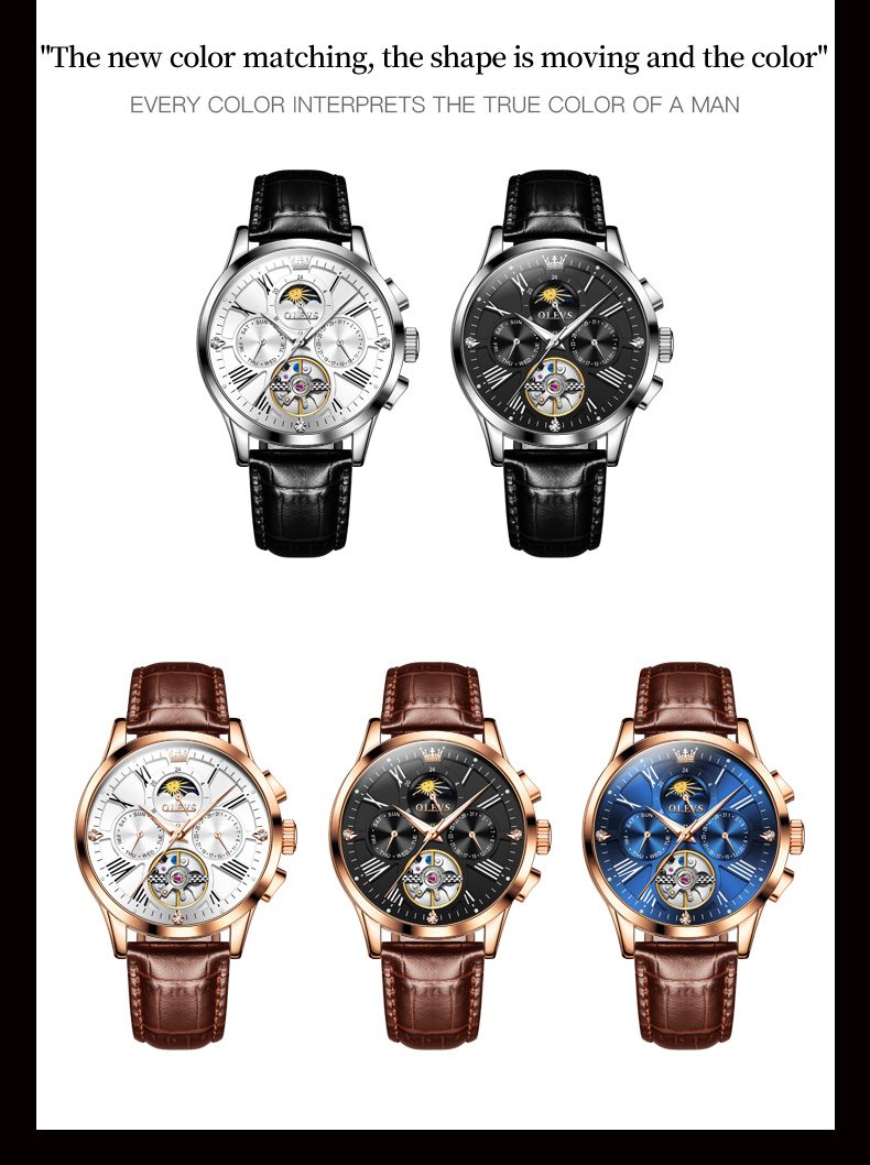 Olevs Men's Watch 9912