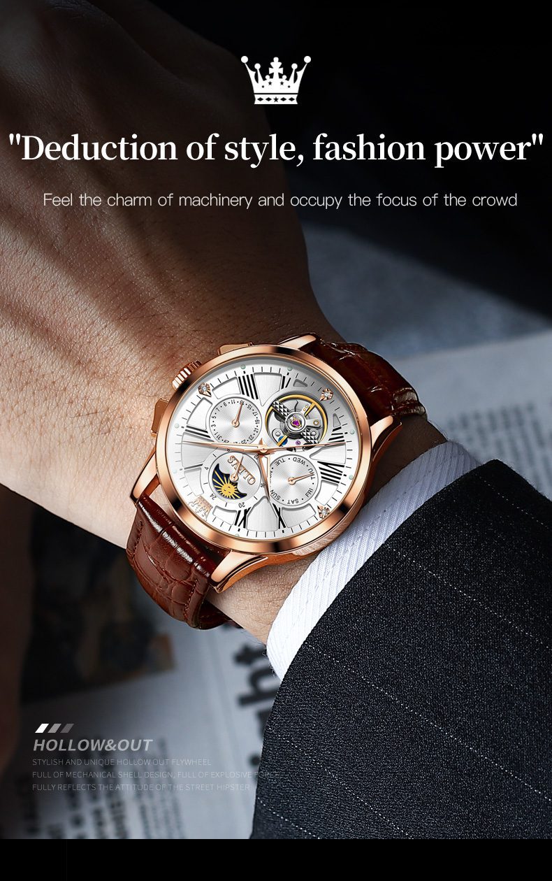 Olevs Men's Watch 9912