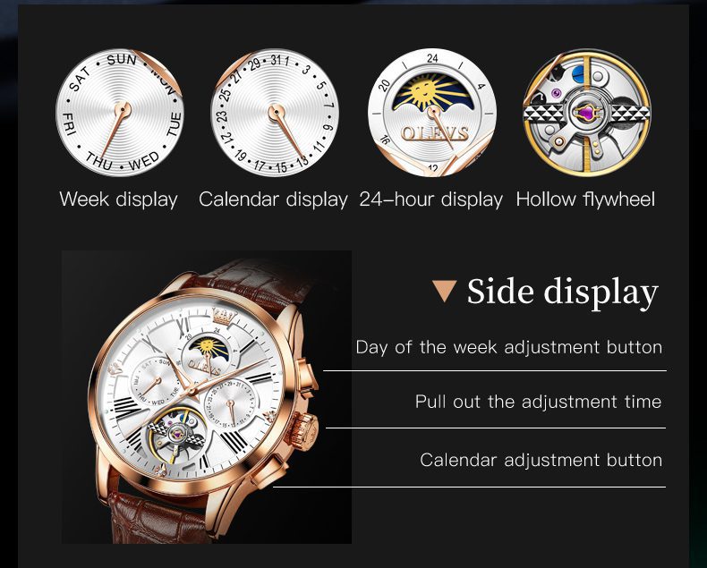 Olevs Men's Watch 9912