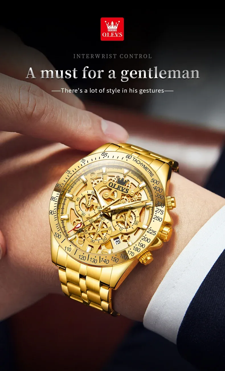 Olevs Men's Watch 9913