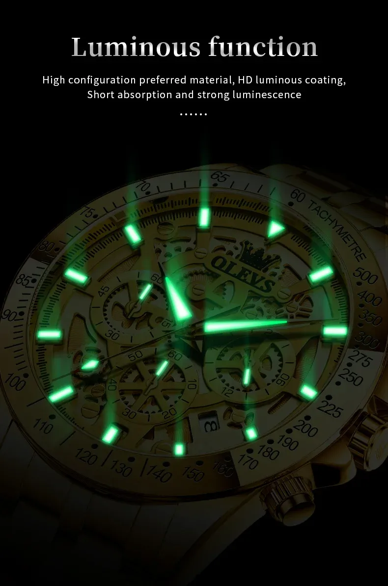 Olevs Men's Watch 9913