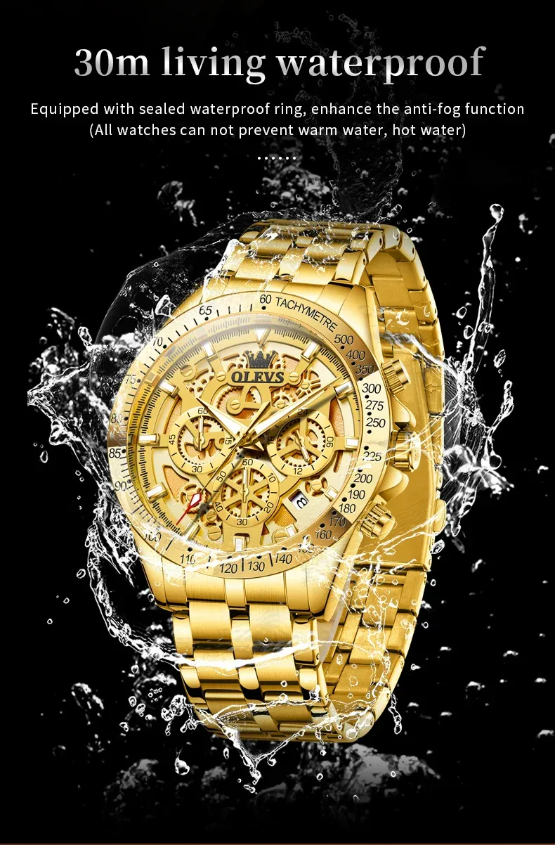 Olevs Men's Watch 9913