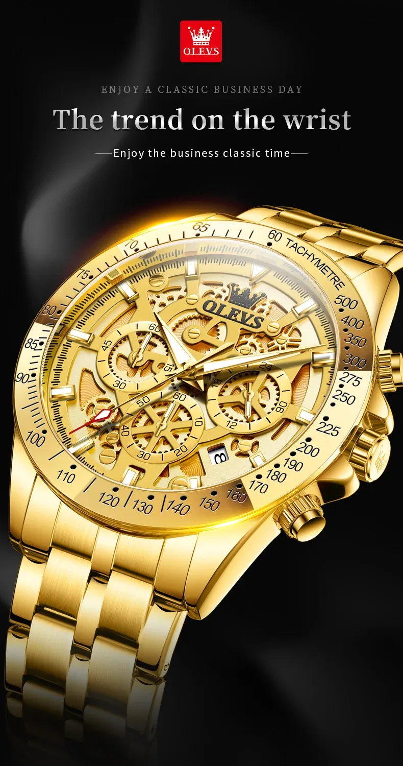 Olevs Men's Watch 9913