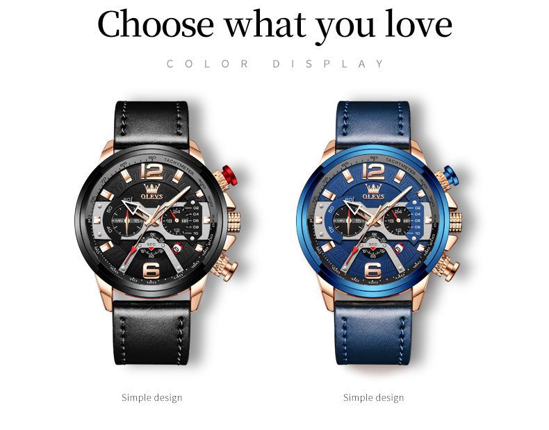 Olevs Men's Watch 9915