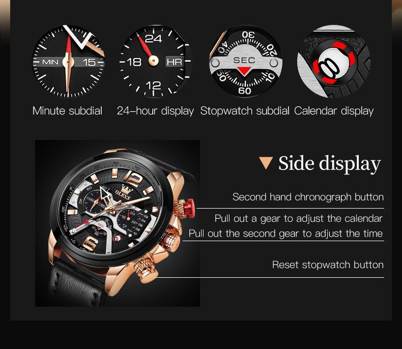 Olevs Men's Watch 9915