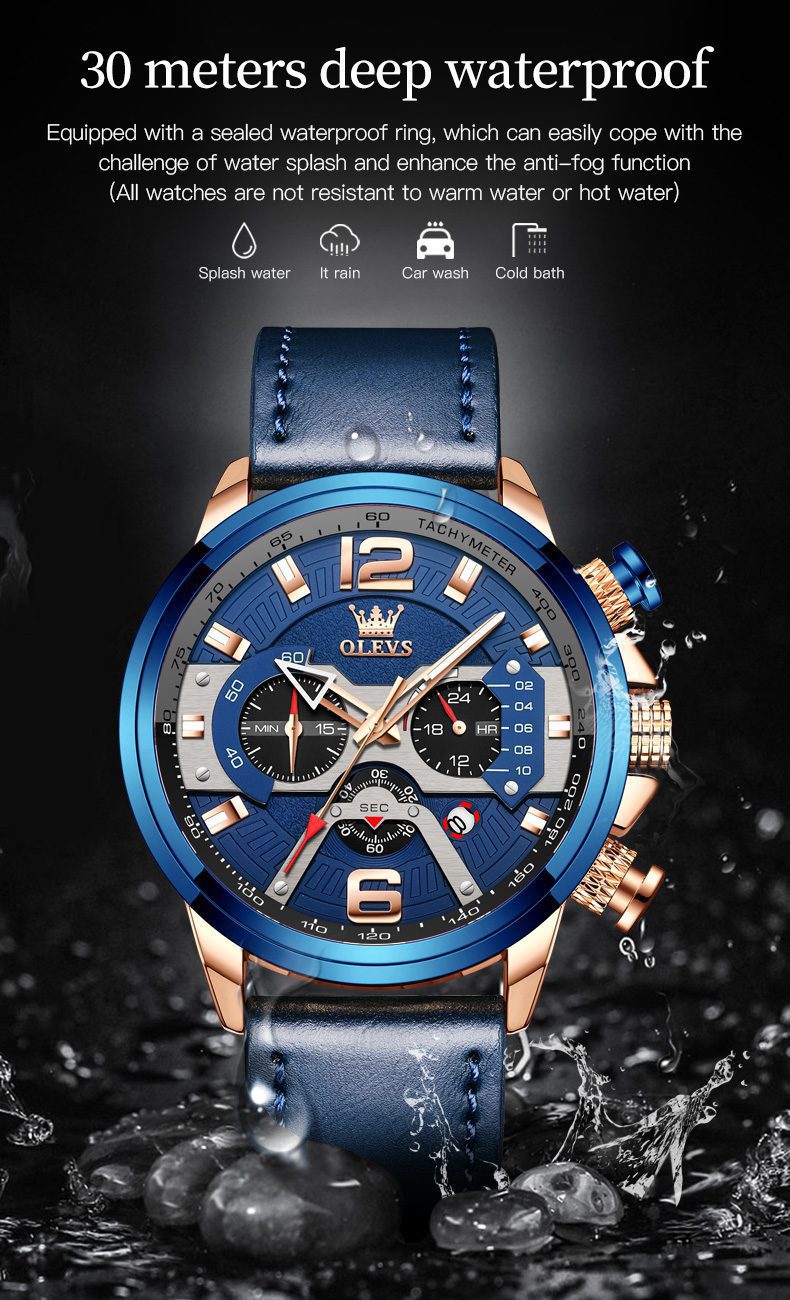 Olevs Men's Watch 9915