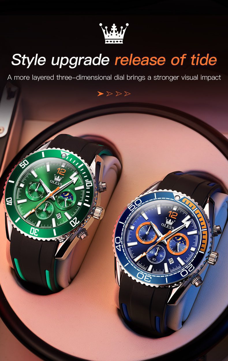 Olevs Men's Watch 9916