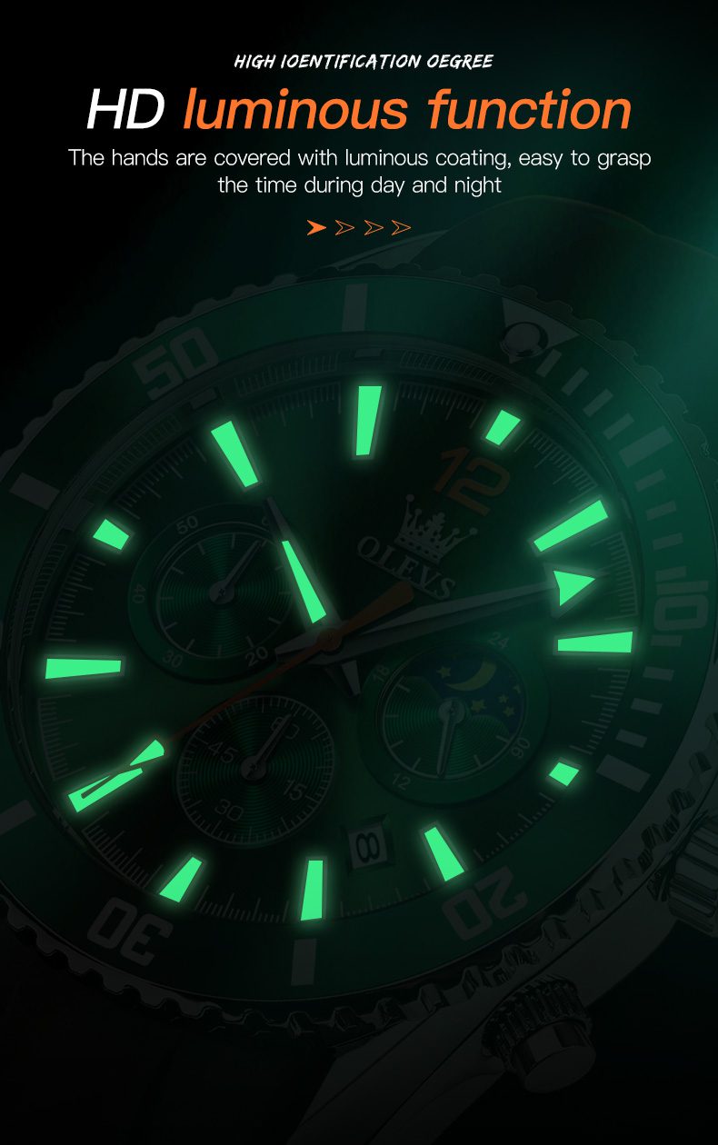 Olevs Men's Watch 9916