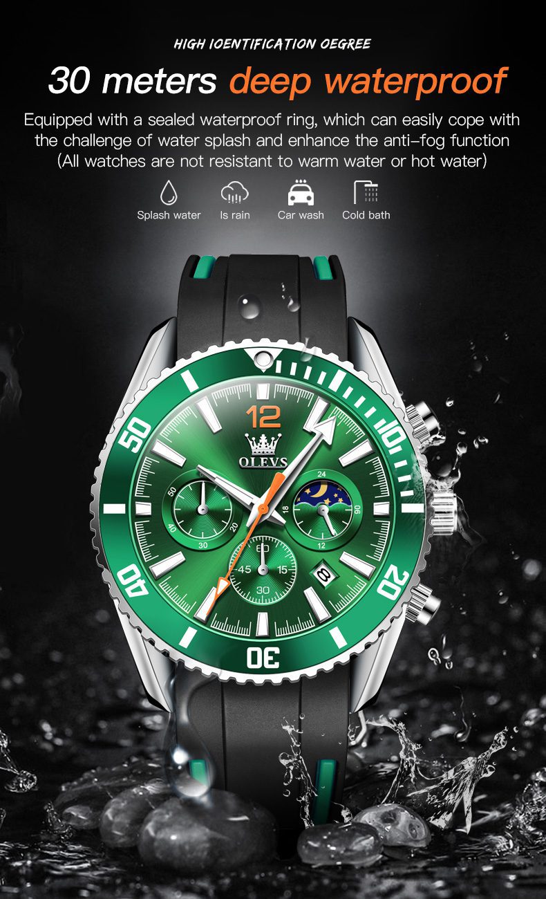 Olevs Men's Watch 9916