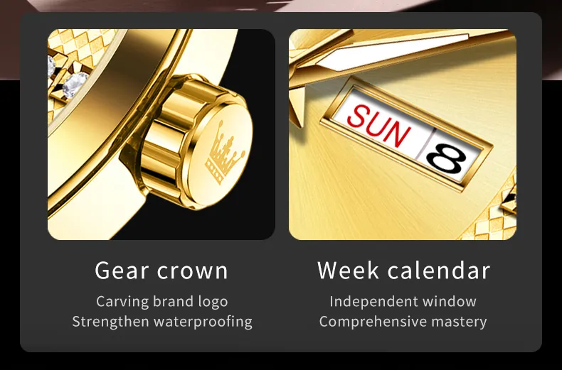 Olevs Men's Watch 9917