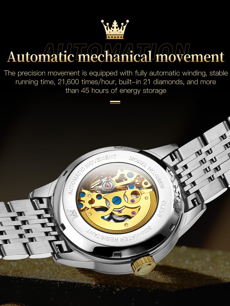 Olevs Men's Watch 9920