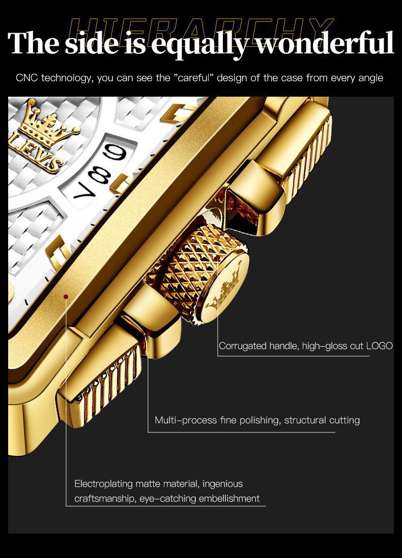 Olevs Men's Watch 9925