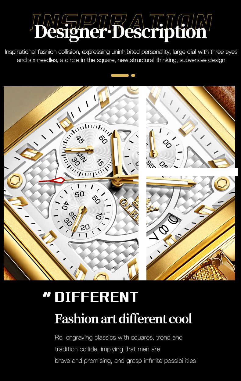 Olevs Men's Watch 9925