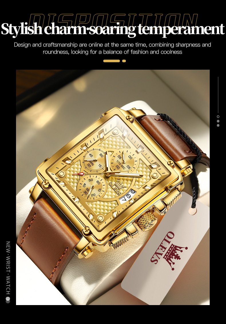 Olevs Men's Watch 9925